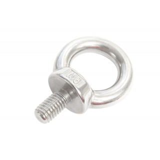 E580-08304 - Econ 8mm Eye Bolt with Collar 304 Grade Stainless Steel