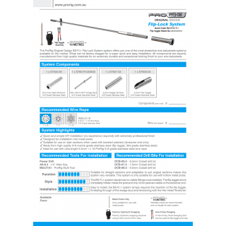 Flip Lock System