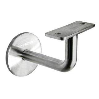 P1030F-00SF - ProRail Handrail Bracket - Suits Flat Handrail Satin Finish 316 Grade Stainless Steel