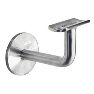 P1030R-50SF - ProRail Handrail Bracket - Suits Round Handrail Satin Finish 316 Grade Stainless Steel