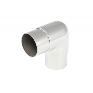 P5055-16MP - ProRail Flush Elbow 90° Satin Finish 316 Grade Stainless Steel