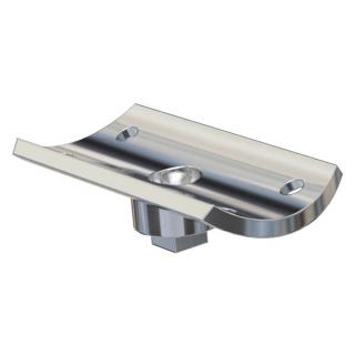 P5210R-MP Fixed Saddle Top to suit Round Handrail Mirror Polish AISI 316