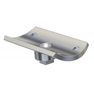 P5210R-SF Fixed Saddle Top to suit Round Handrail Satin Finish AISI 316