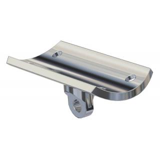 P5310R-MP  Angled Saddle Top to suit Round Handrail Mirror Polish AISI 316