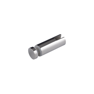 P5045MP 50 X 10mm Handrail Connector RHS to Glass Mirror Polish - ALL SIZES