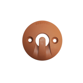 DHOOK-HCL - Stayput Dome Hook 60mm Horizontal Clay