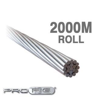 W119 1 x 19 ProRig Wire Rope 316 Grade Stainless Steel (2000 Metre Roll) - ALL SIZES