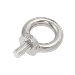 S580-08 - ProRig 8mm Eye Bolt with Collar 316 Grade Stainless Steel