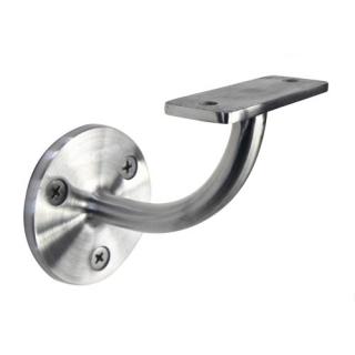 P1020F-00SF - ProRail Handrail Bracket - Suits Flat Handrail Satin Finish 316 Grade Stainless Steel